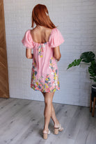 She's Blooming Balloon Sleeve Dress    Dresses Ave Shops- Tilden Co.