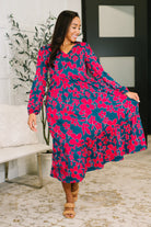 She's Just the Girl for Me V-Neck Dress Womens Ave Shops- Tilden Co.