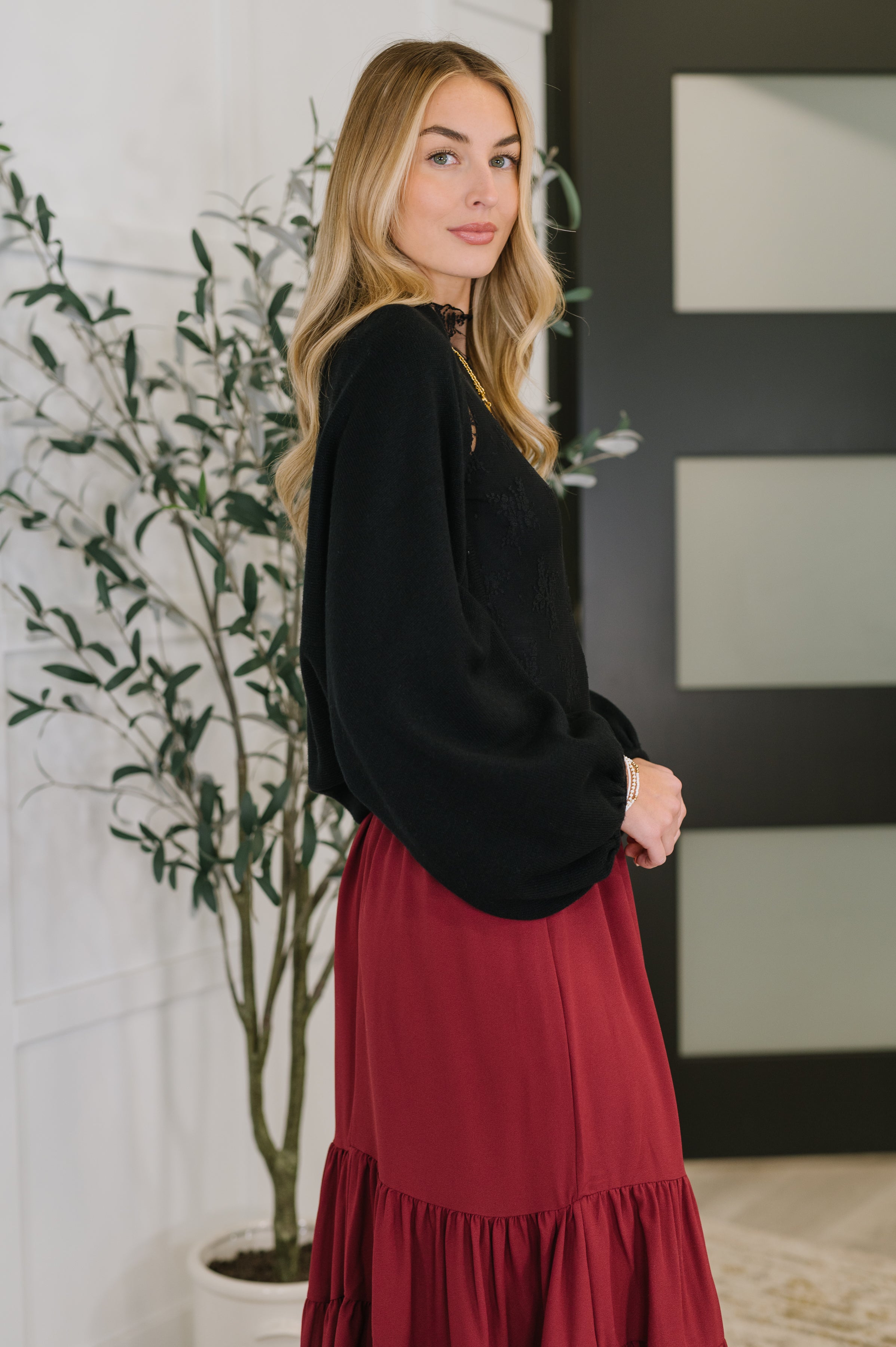 Short But Sweet Shrug in Black Womens Ave Shops- Tilden Co.