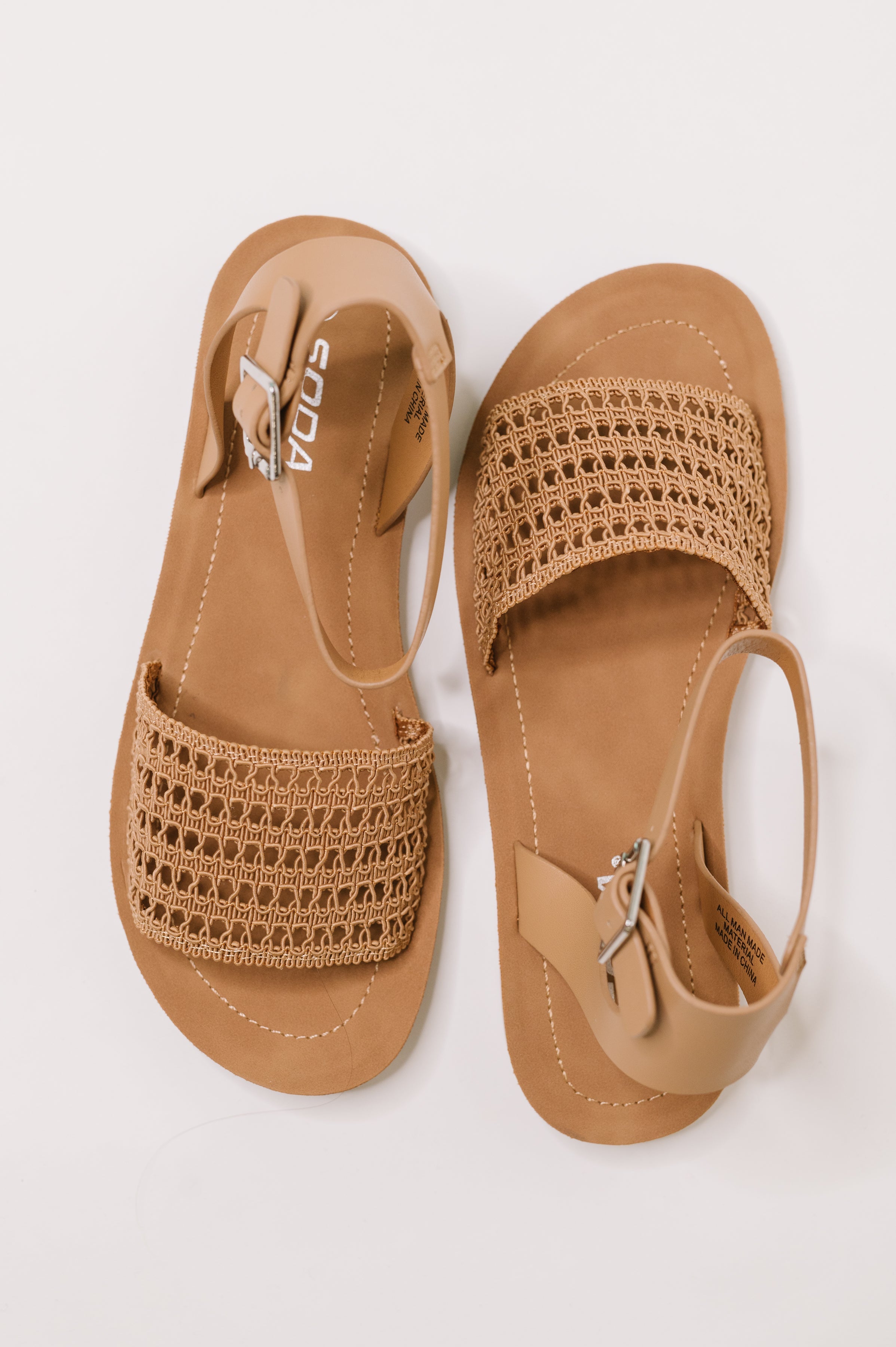 Sibley Sandal in Camel Womens Ave Shops- Tilden Co.