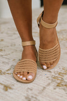 Sibley Sandal in Camel Womens Ave Shops- Tilden Co.