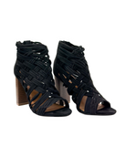 Silica Heel in Black Shoes Ave Shops- Tilden Co.