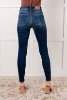 Skylar Mid Rise Thermal Vintage Skinny Jean Womens Ave Shops- Tilden Co.