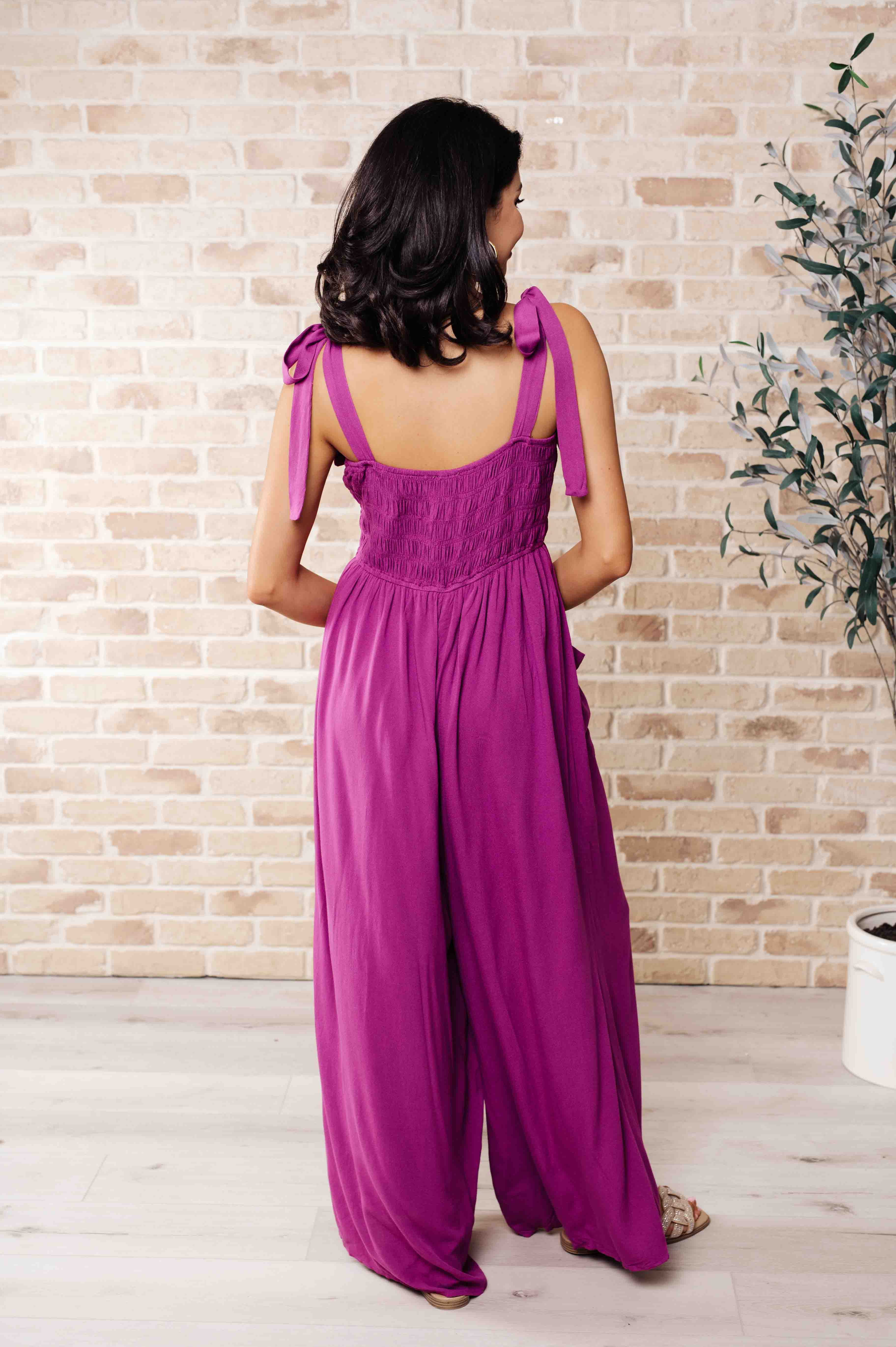 Social Graces Wide Leg Jumpsuit    Jumpsuits & Rompers Ave Shops- Tilden Co.