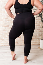 Somewhere to Start Leggings in Black    Athleisure Ave Shops- Tilden Co.