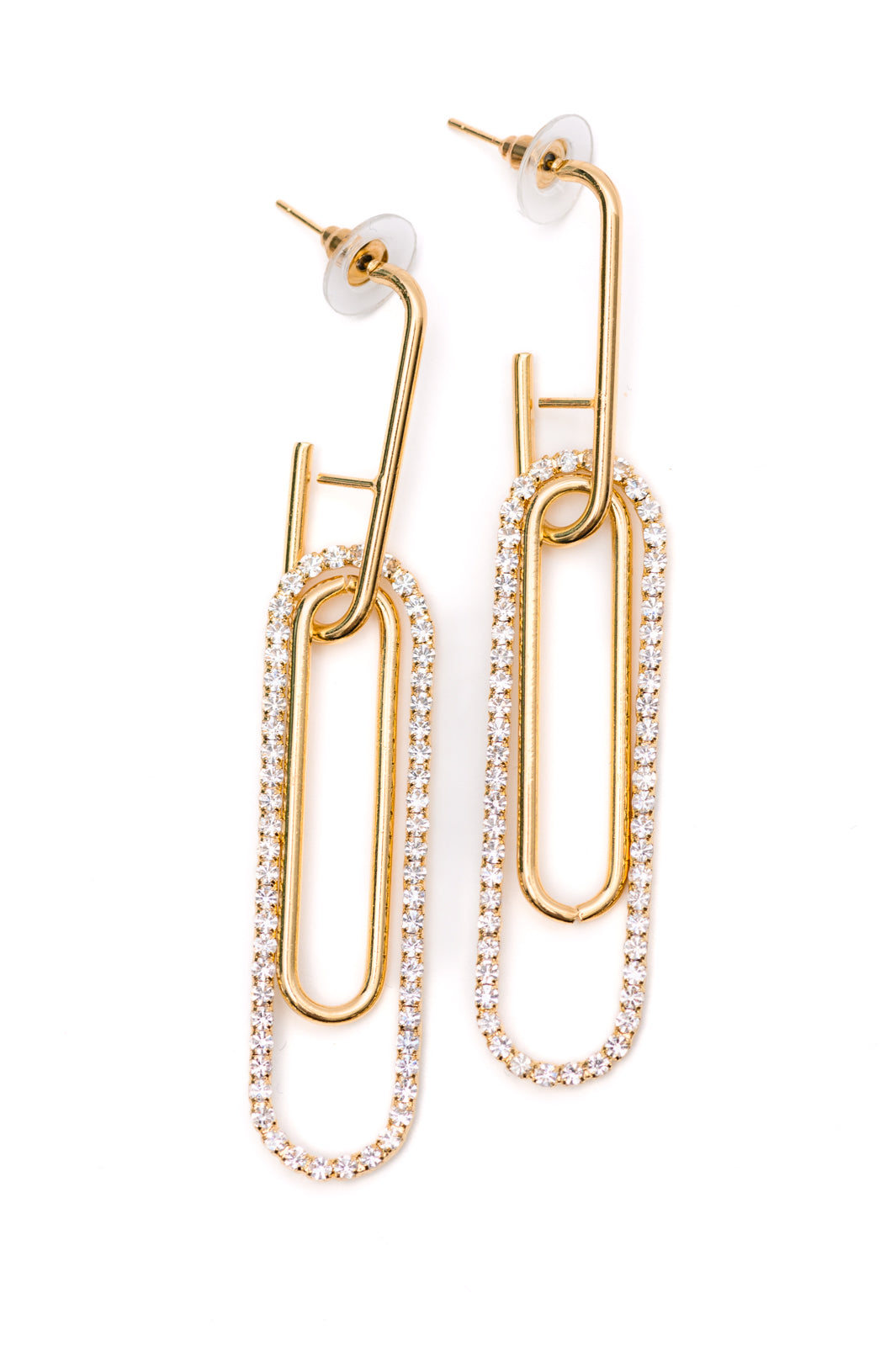 Sonia Link Earrings In Gold    Accessories Ave Shops- Tilden Co.