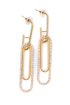 Sonia Link Earrings In Gold    Accessories Ave Shops- Tilden Co.