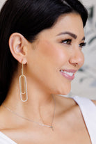 Sonia Link Earrings In Gold    Accessories Ave Shops- Tilden Co.