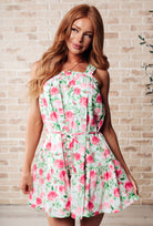 Soul Tied Floral Dress in Pink Dresses Ave Shops- Tilden Co.