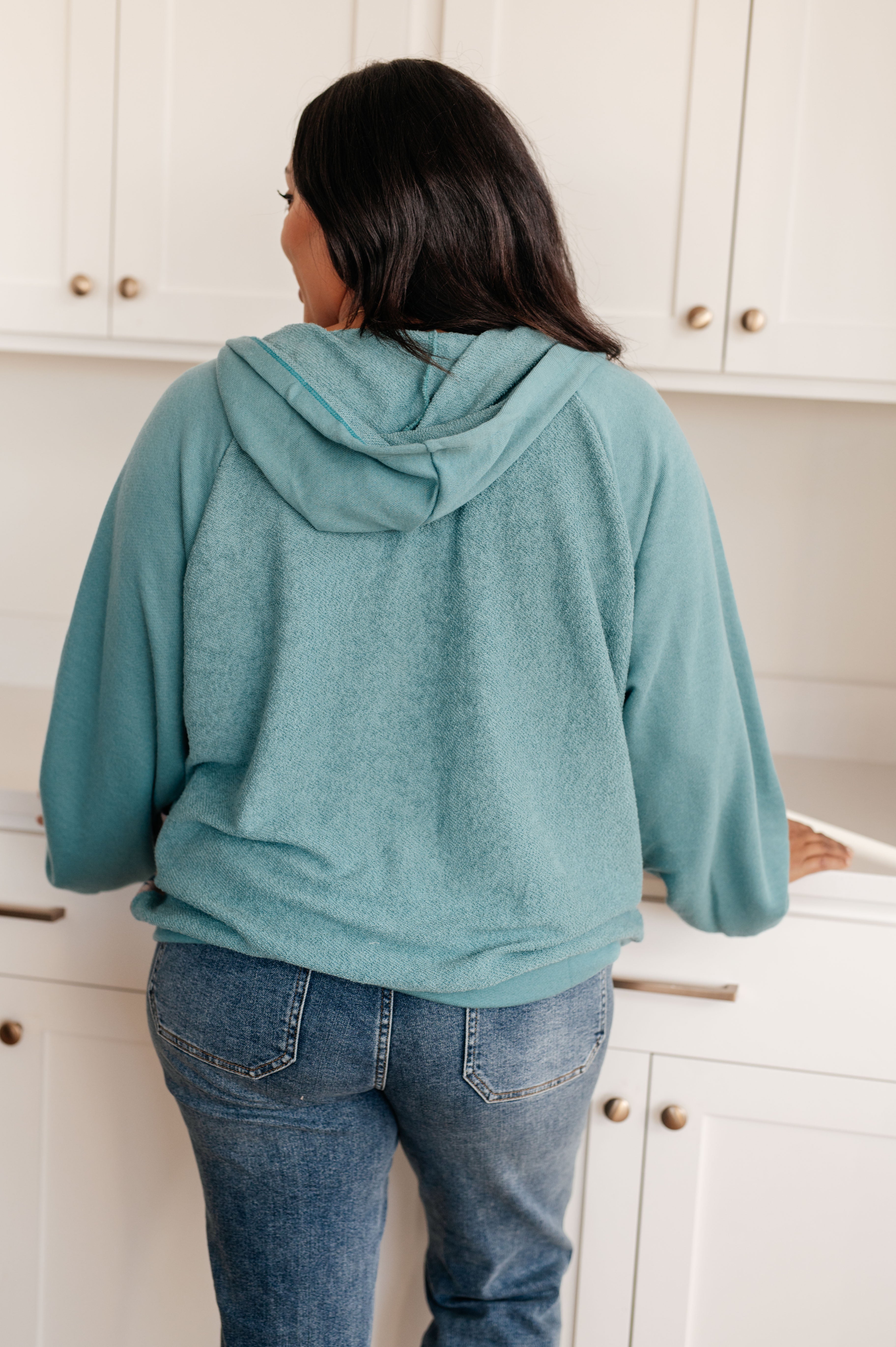 Southwest Sunrise Patchwork Hoodie Tops Ave Shops- Tilden Co.