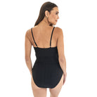 Spaghetti Strap Ruched One Piece Swimsuit One Piece Swimsuit Janela Bay- Tilden Co.