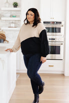 Split Decision Color Block Cargo Sleeve Top Tops Ave Shops- Tilden Co.