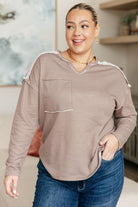 Spring In My Step V-Neck Pullover    Tops Ave Shops- Tilden Co.