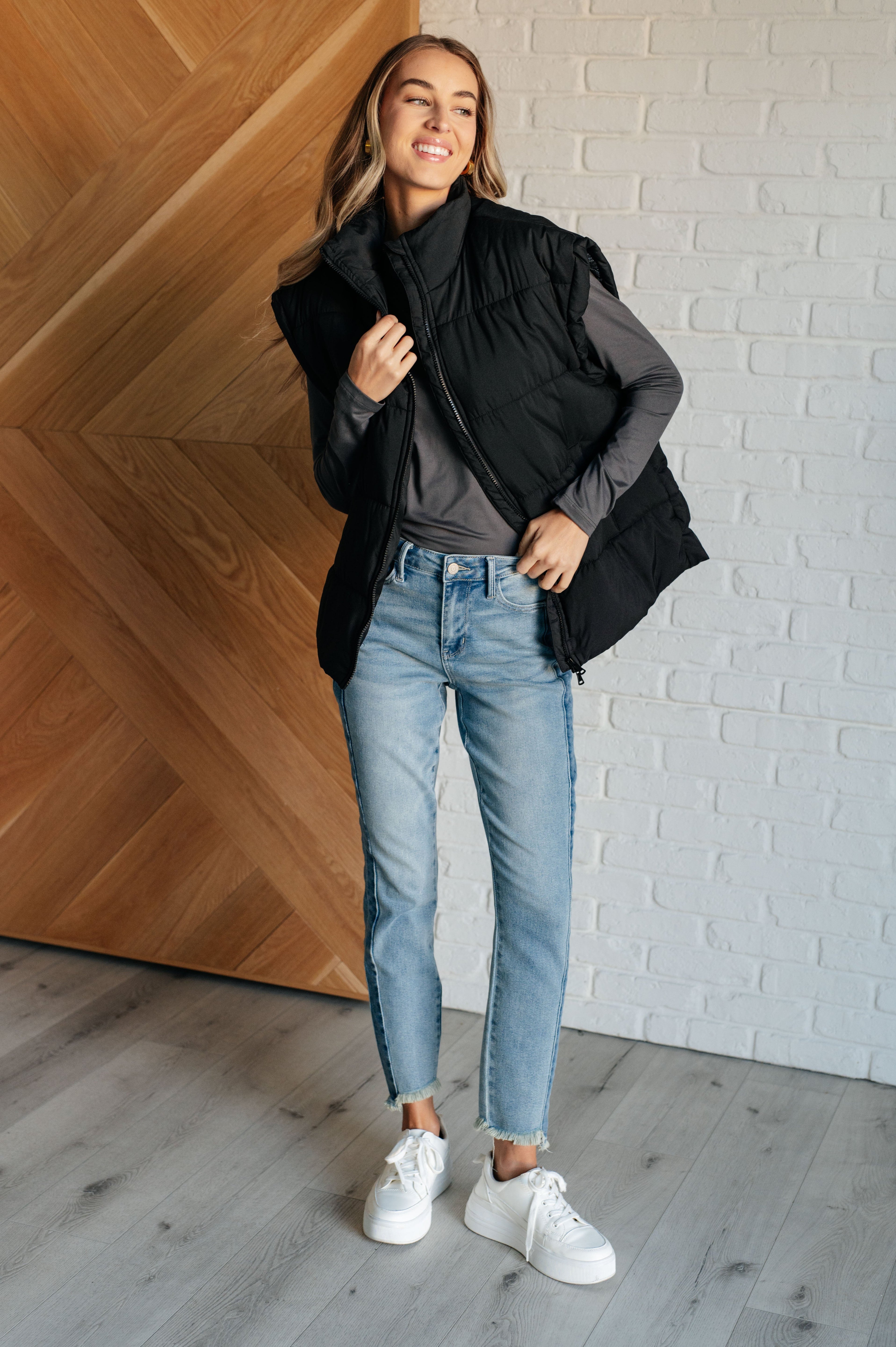 Stadium Seating Puffer Vest Layers Ave Shops- Tilden Co.