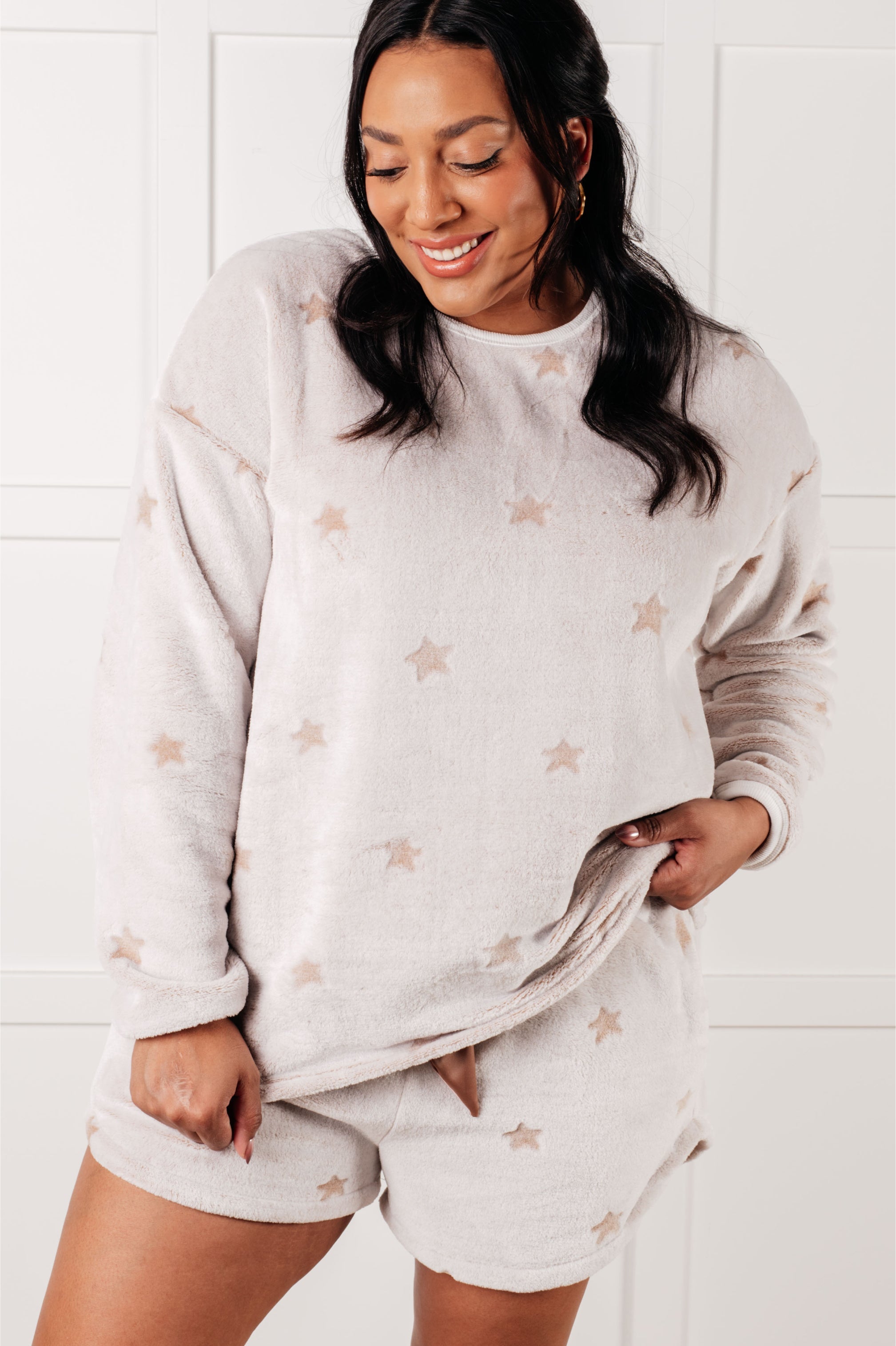 Stars at Night Loungewear Set Athleisure Ave Shops- Tilden Co.