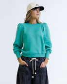 Statement Crew XS / Winter Green XS Winter Green Tops Downeast- Tilden Co.