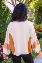 Status Quo Boxy Long Sleeve Top    Womens Ave Shops- Tilden Co.