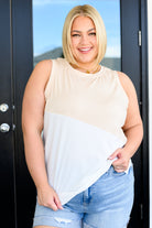 Steady Increase Color Block Sleeveless Top Tops Ave Shops- Tilden Co.