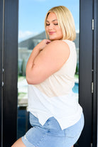 Steady Increase Color Block Sleeveless Top Tops Ave Shops- Tilden Co.