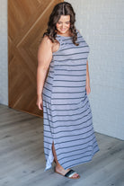 Still Got It Sleeveless Maxi In Gray    Dresses Ave Shops- Tilden Co.