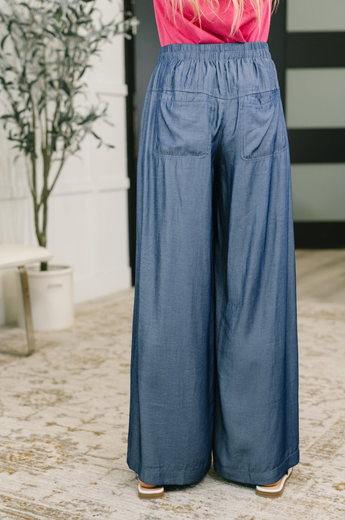 Stroll With a Friend Wide Leg Bottoms Womens Ave Shops- Tilden Co.