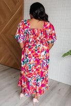 Stroll in the Park Floral Dress Knee Length Dress Ave Shops- Tilden Co.