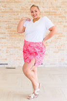 Strong Enough Puff Sleeve Tee In White Tops Ave Shops- Tilden Co.