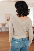 Stuck In The Moment V-Neck Sweater Tops Ave Shops- Tilden Co.