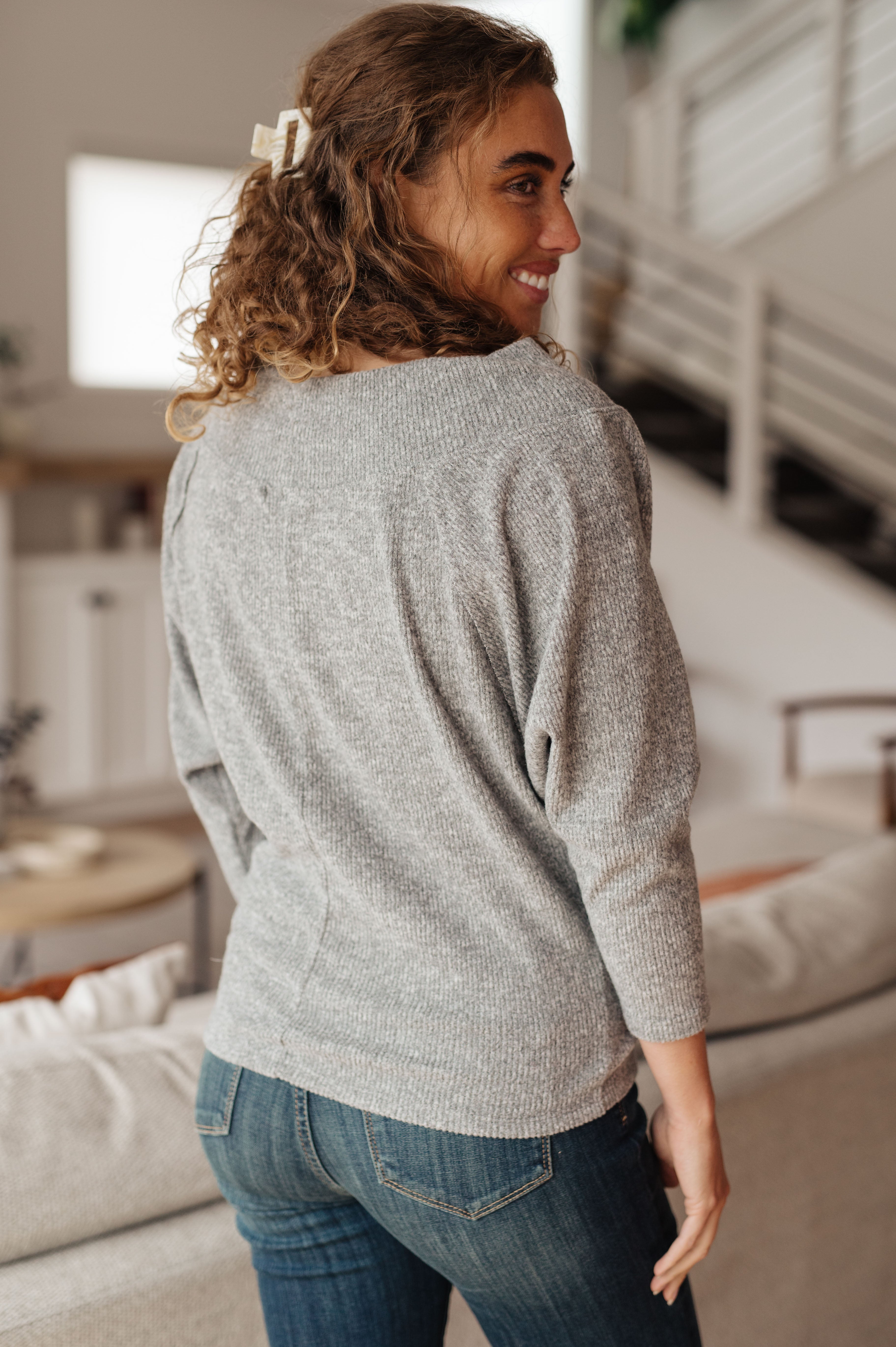 Stuck On You Long Sleeve Top Tops Ave Shops- Tilden Co.