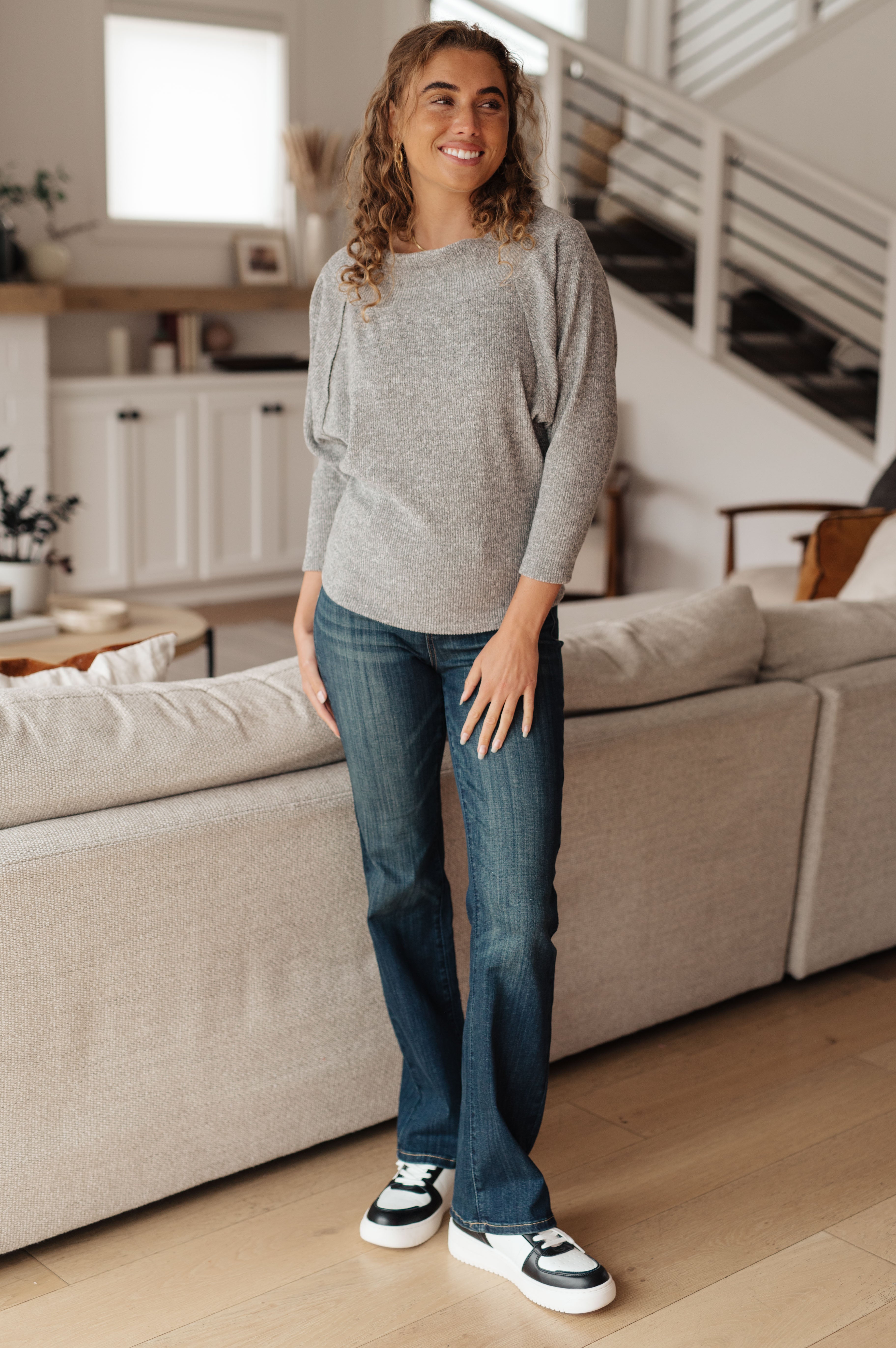Stuck On You Long Sleeve Top Tops Ave Shops- Tilden Co.