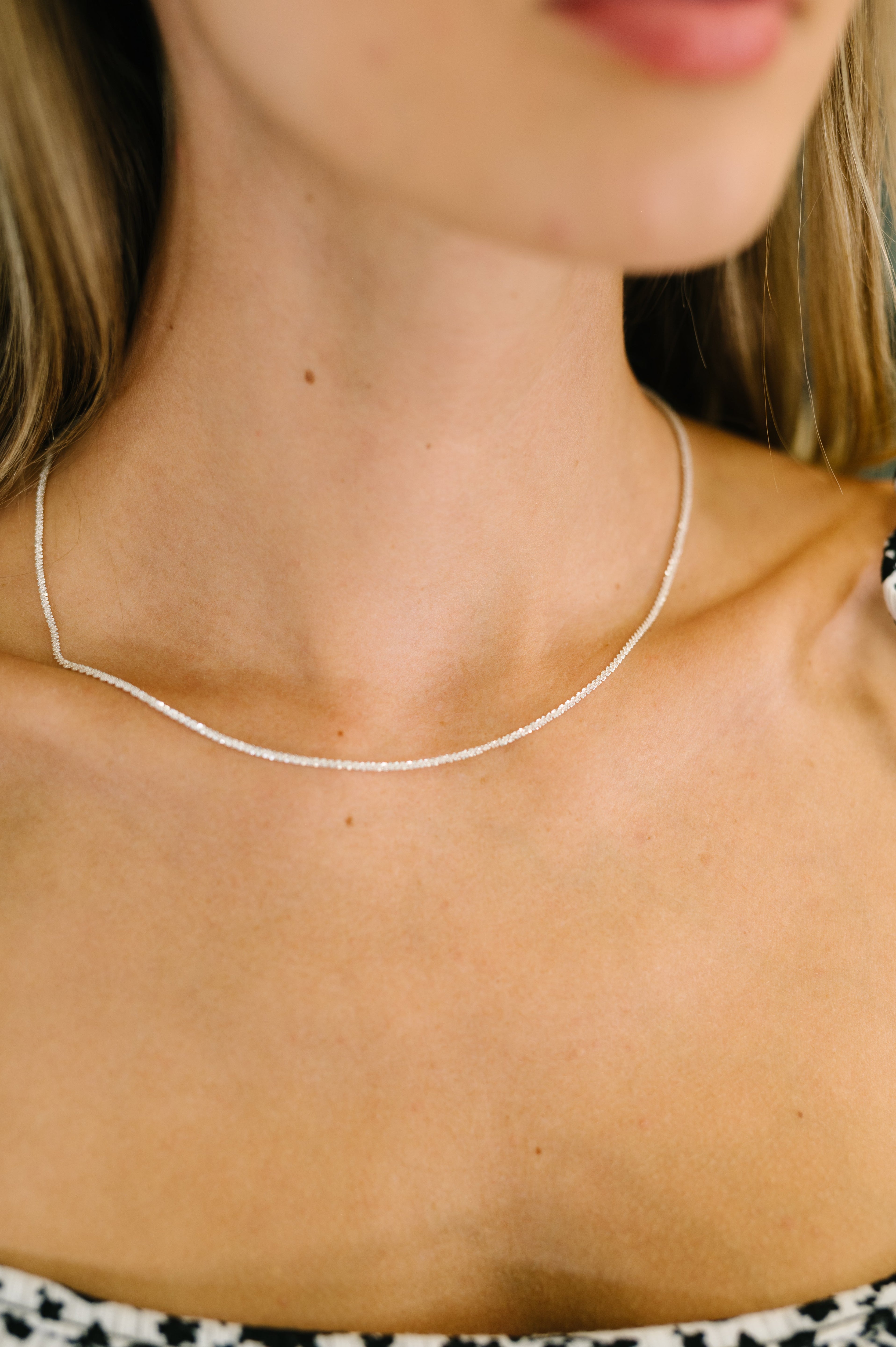 Subtle Sparkle Dainty Necklace Womens Ave Shops- Tilden Co.