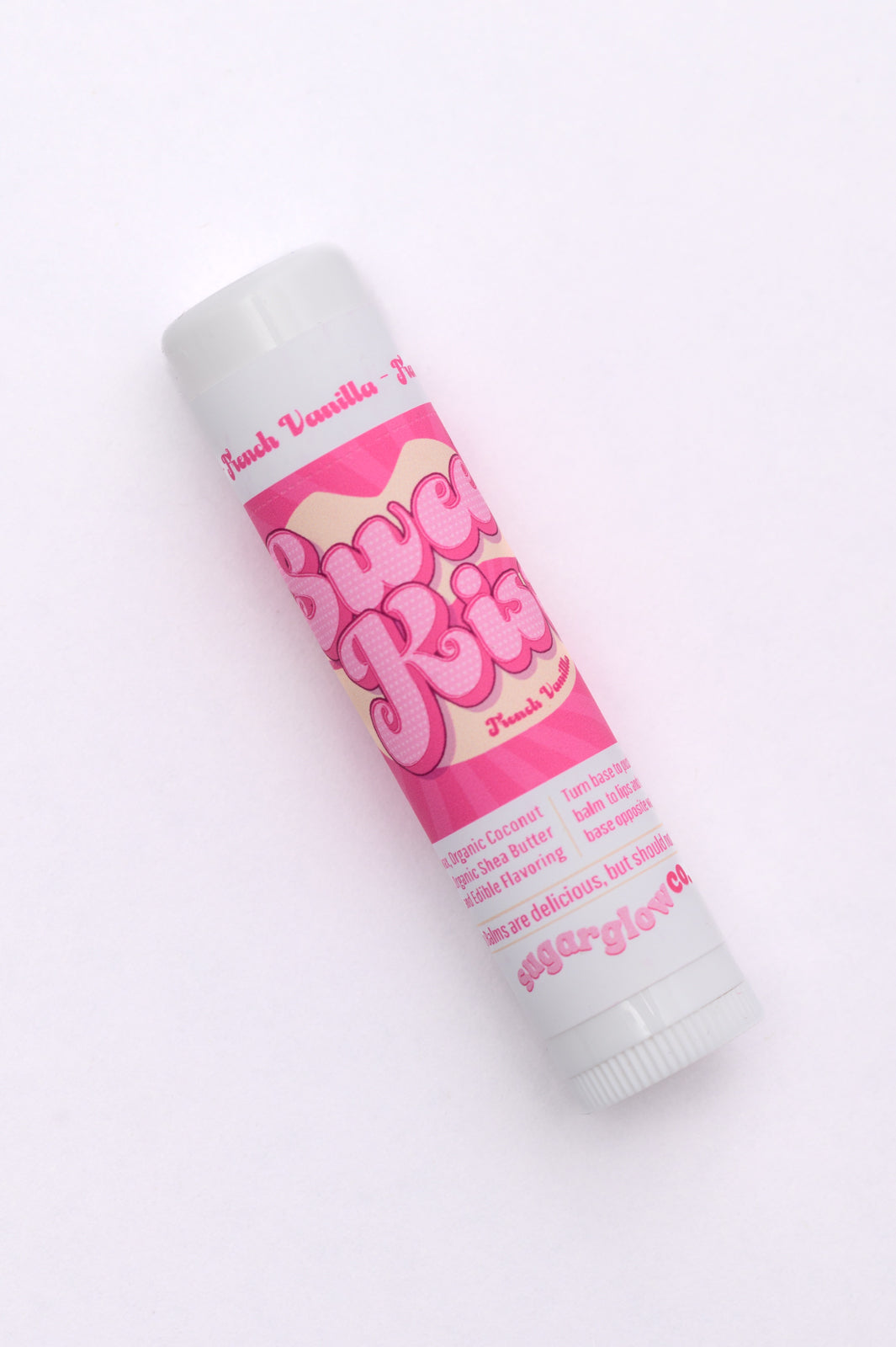 SugarGlow Co Sweet Kiss Lip Balm French Vanilla *Almost Perfect    Womens Ave Shops- Tilden Co.