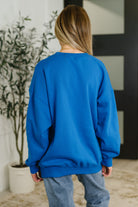 Sunday Snug Relaxed Pullover in Ocean Blue Womens Ave Shops- Tilden Co.