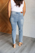 Susan High Rise Side Panel Detail Slim Jeans    Denim Ave Shops- Tilden Co.