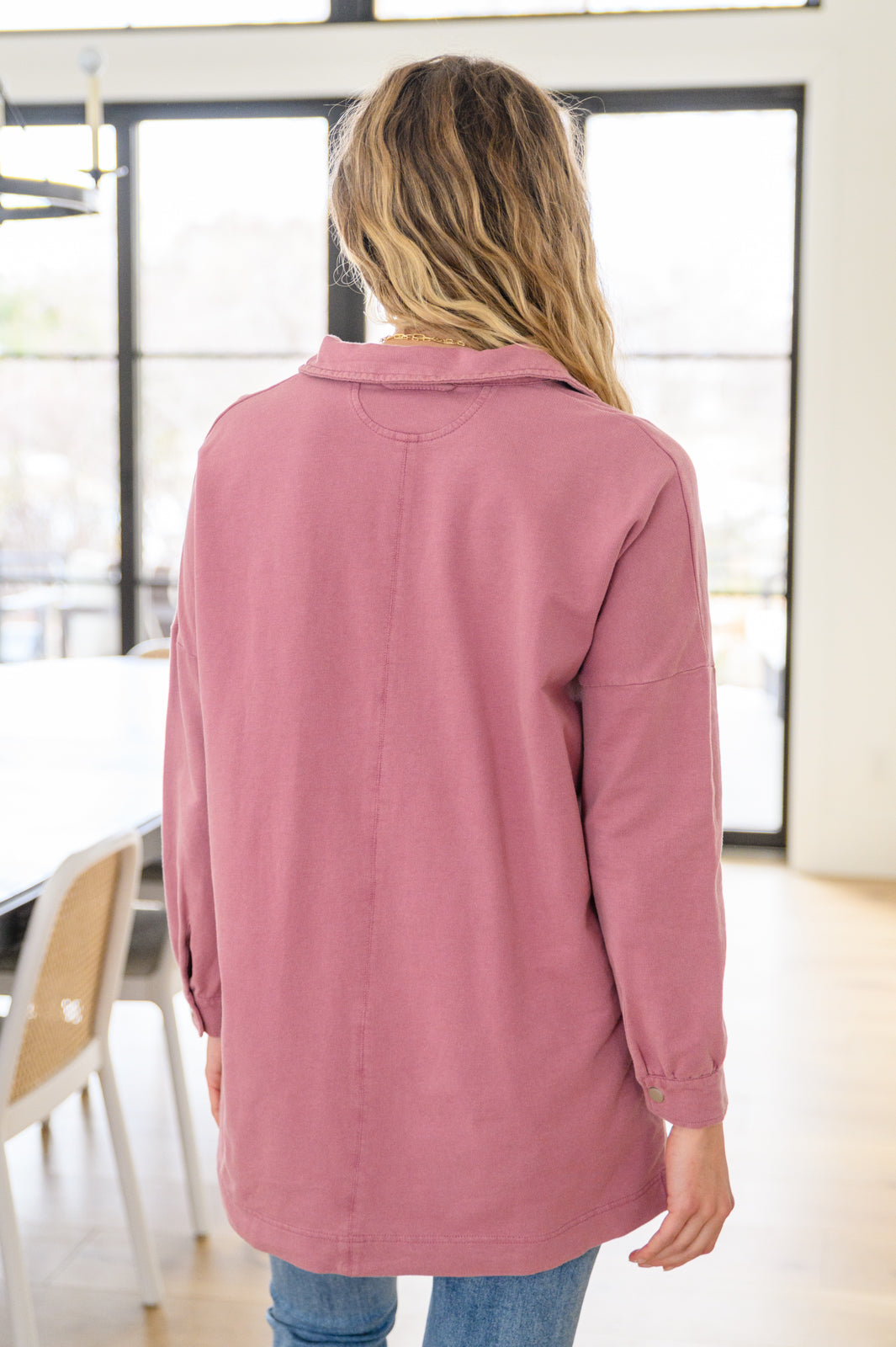 Sweet Crush Collar Pullover in Mauve    Womens Ave Shops- Tilden Co.