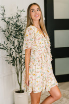Sweet Escape Boho Floral Dress Womens Ave Shops- Tilden Co.