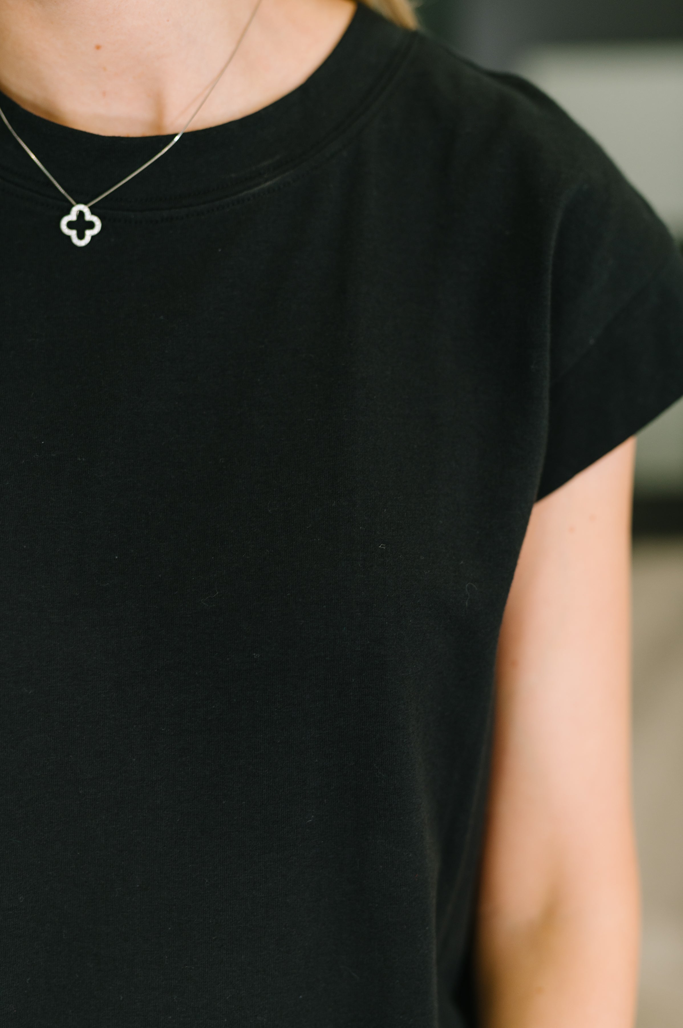 Sweet Like That Casual Dress in Black Midi Dress Ave Shops- Tilden Co.