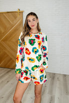 Forever Young Floral Top and Shorts Set Womens Ave Shops- Tilden Co.