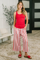 Take Your Time High Waisted Wide Leg Bottoms Womens Ave Shops- Tilden Co.