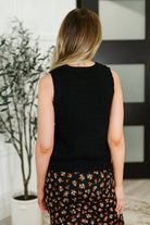Tank You Very Much Knit Tank in Black Womens Ave Shops- Tilden Co.