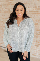 Terms of Endearment Dolman Sleeve Button Up Tops Ave Shops- Tilden Co.