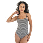 Repeating Bow One Piece Swimsuit One Piece Swimsuit Janela Bay- Tilden Co.