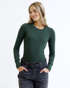 The Best Thermal XS / Utility Green XS Utility Green Tops Downeast- Tilden Co.