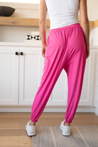 The Motive Slouch Jogger in Hot Pink    Bottoms Ave Shops- Tilden Co.