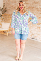 Tide Pool Baby Doll Top Tops Ave Shops- Tilden Co.