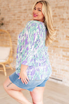 Tide Pool Baby Doll Top Tops Ave Shops- Tilden Co.