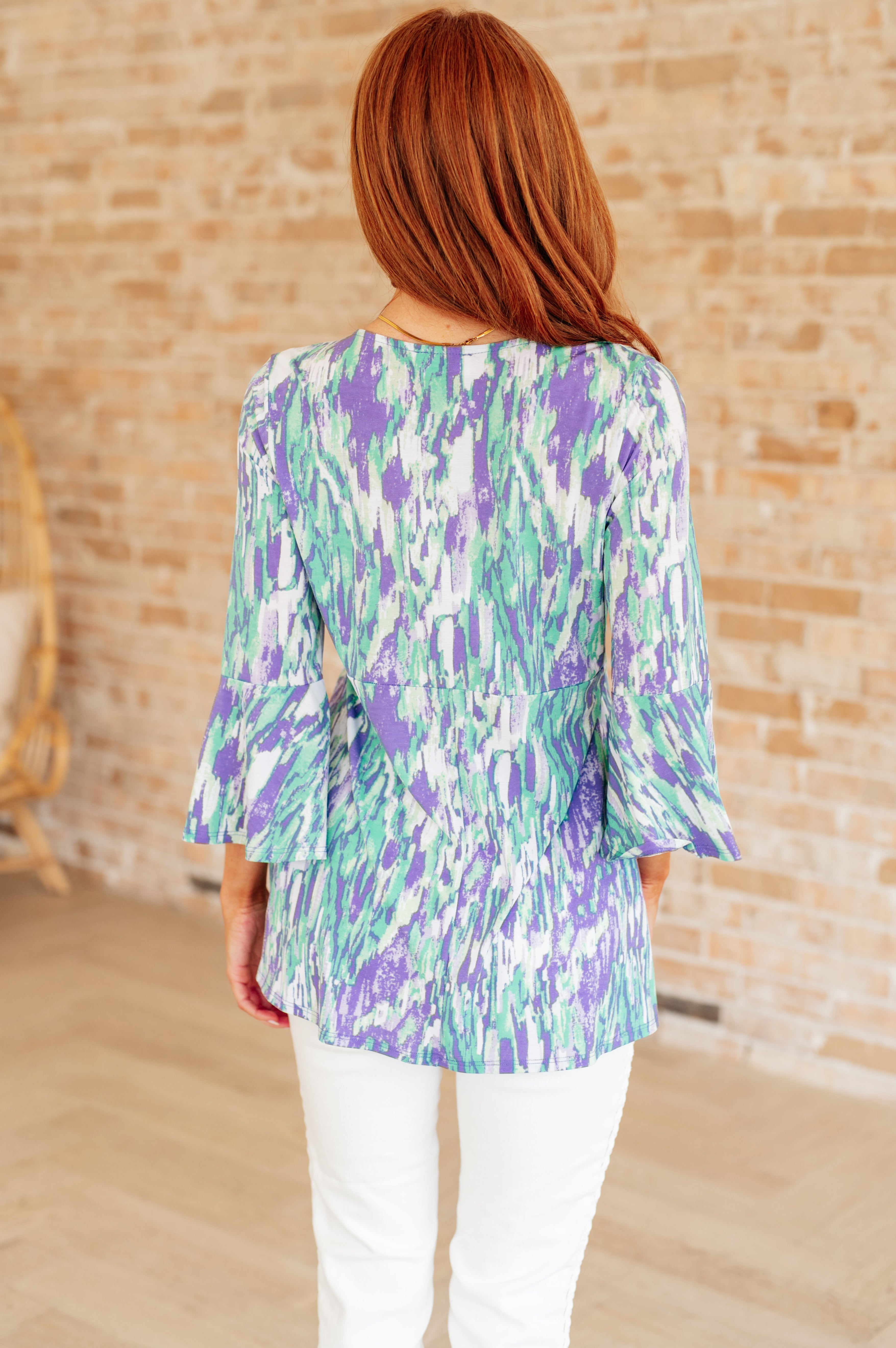 Tide Pool Baby Doll Top Tops Ave Shops- Tilden Co.