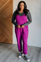 Totally Me Spaghetti Strap Jumpsuit in Light Plum    Jumpsuits & Rompers Ave Shops- Tilden Co.