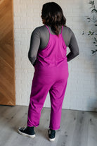 Totally Me Spaghetti Strap Jumpsuit in Light Plum    Jumpsuits & Rompers Ave Shops- Tilden Co.