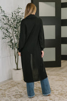 Travel City Scape Turtle Neck Tunic in Black Womens Ave Shops- Tilden Co.